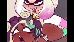 Splatoon Cutscene: Marina and Pearl go balls deep for the rest of history