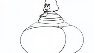 Slowed Down Huge Weight Gain Animation Cartoon