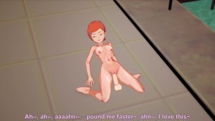 Cute Gwen Big Ass 3D game hentai